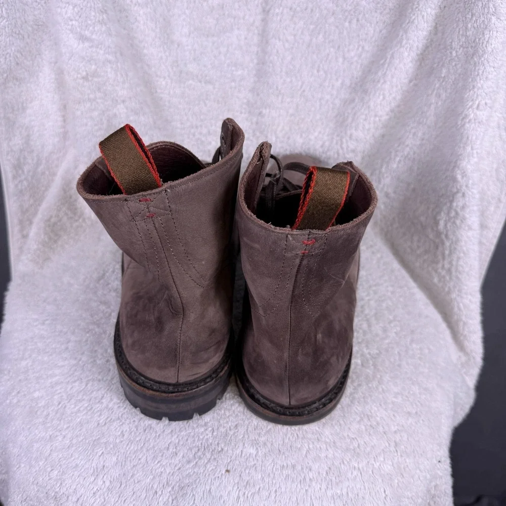 Allen Edmonds‎ Surrey Men's Boots Outsole Cap Toe Light Brown Size 11D Commando